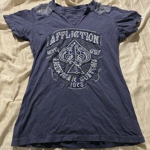 Juniors Affliction t-shirt